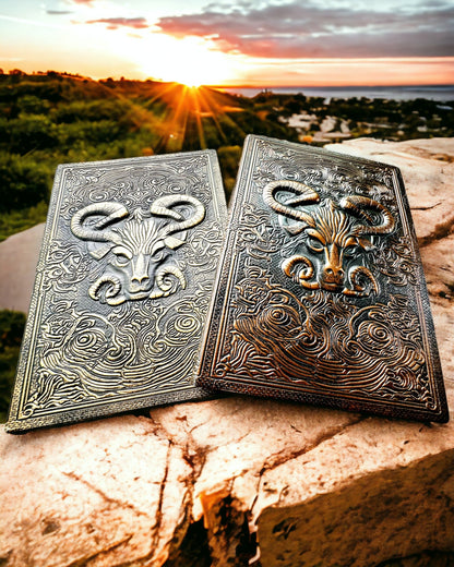 Carnet Magique, carnet "Boski Byk" - Papeterie Élégante et Unique, personnalisation par gravure