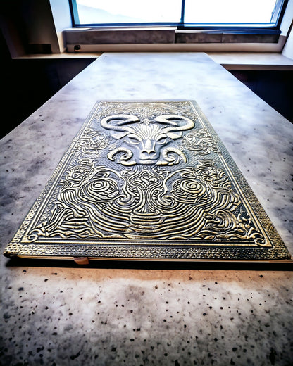 Carnet Magique, carnet "Boski Byk" - Papeterie Élégante et Unique, personnalisation par gravure