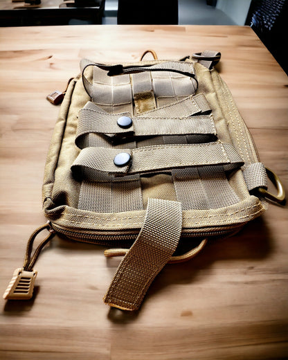 Marsupio tattico del viaggiatore - MOLLE "Militaris" - 26 cm x 5,5 cm x 19 cm