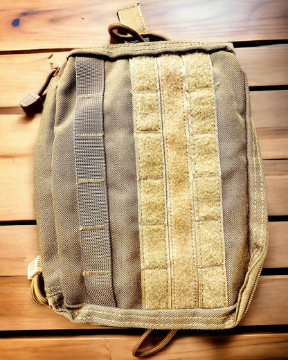 Marsupio tattico del viaggiatore - MOLLE "Militaris" - 26 cm x 5,5 cm x 19 cm