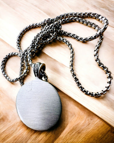 Tree of Life Amulet with Engraving Option - "Vitality of Nature" Necklace, Personalization