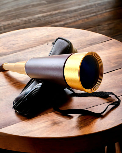 Explorer 25x30 Monocular Telescope - Portable, Foldable Handheld Telescope, customizable with engraving