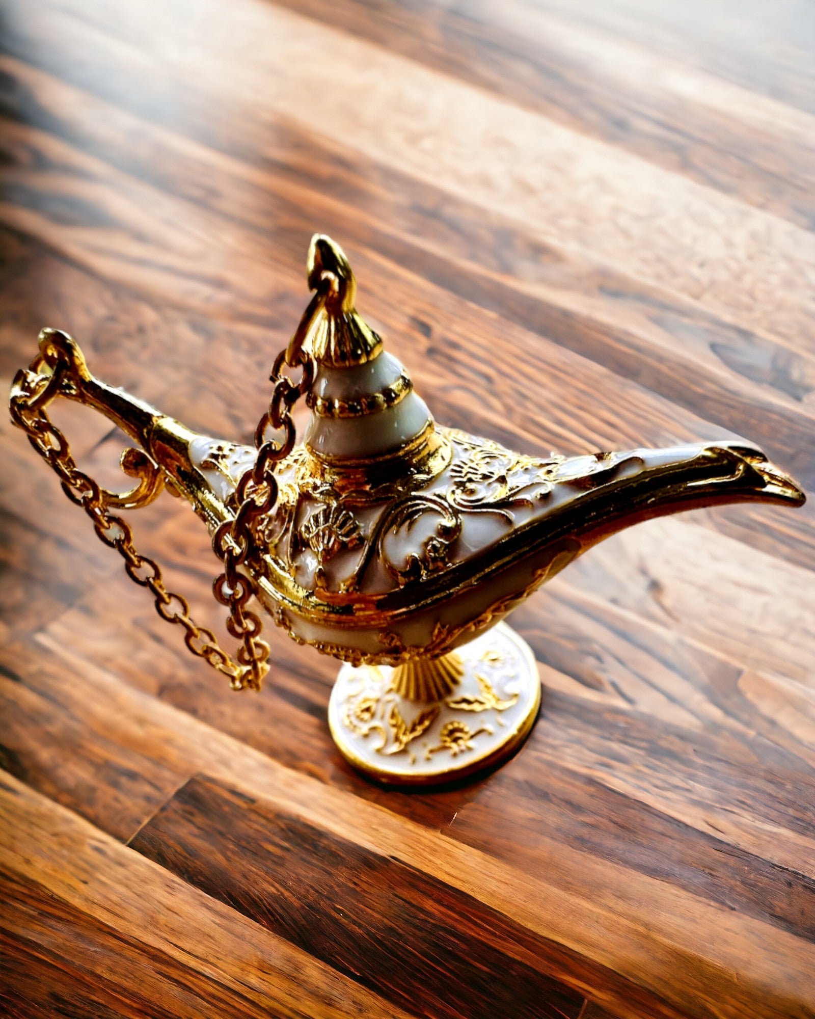 Piccola Lampada Magica di Aladino da 4 cm, portachiavi, 6 varianti di colore - Ricordi Incantati, personalizzazione con incisione