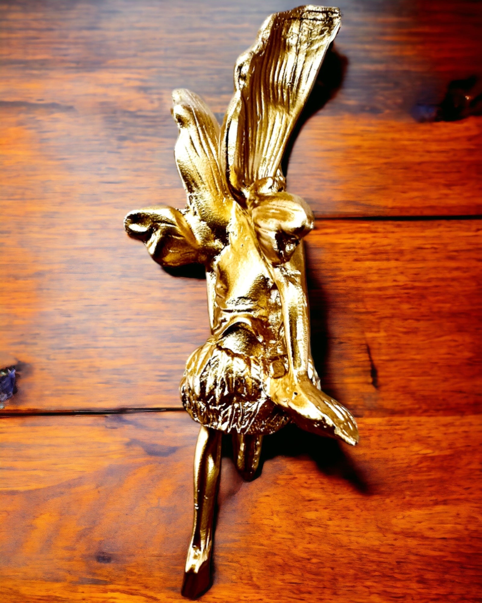 Piccola Fata d'Oro dei Sogni – Statuetta con Possibilità di Incisione