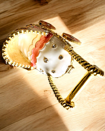 Petit Chariot de Conte de Fées pour Bijoux, Trésors - Élégance Royale, personnalisation par gravure