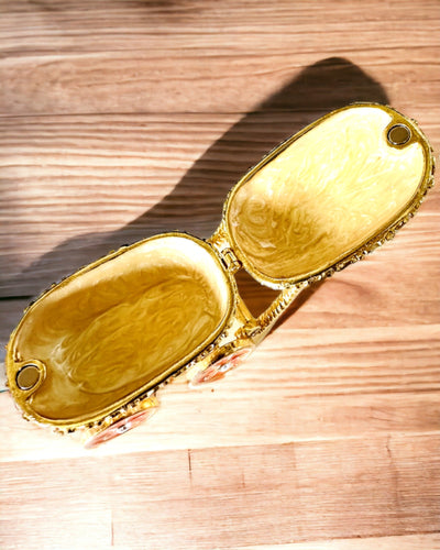 Petit Chariot de Conte de Fées pour Bijoux, Trésors - Élégance Royale, personnalisation par gravure