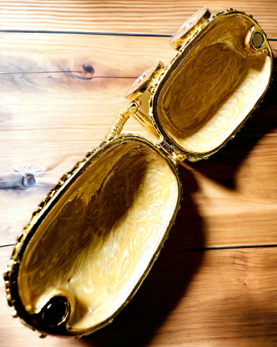 Petit Chariot de Conte de Fées pour Bijoux, Trésors - Élégance Royale, personnalisation par gravure