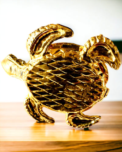 Schmuckkästchen "Schildkrötenfamilie" - Farbe Orange, Personalisierung mit Gravur