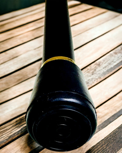 Canne de Luxe avec Poignée Dorée en Forme de Fleur – Élégante et à la Mode, 93 cm