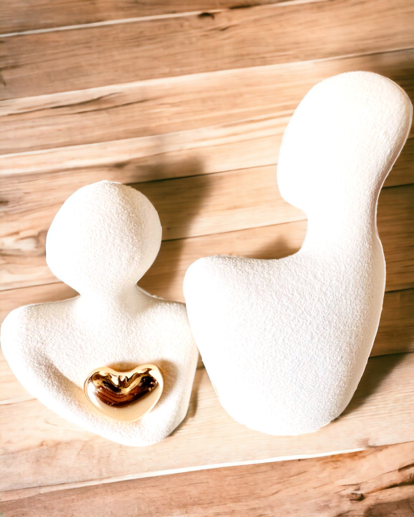 "Love in the Heart – Ceramic Family Figures", personalization with engraving available