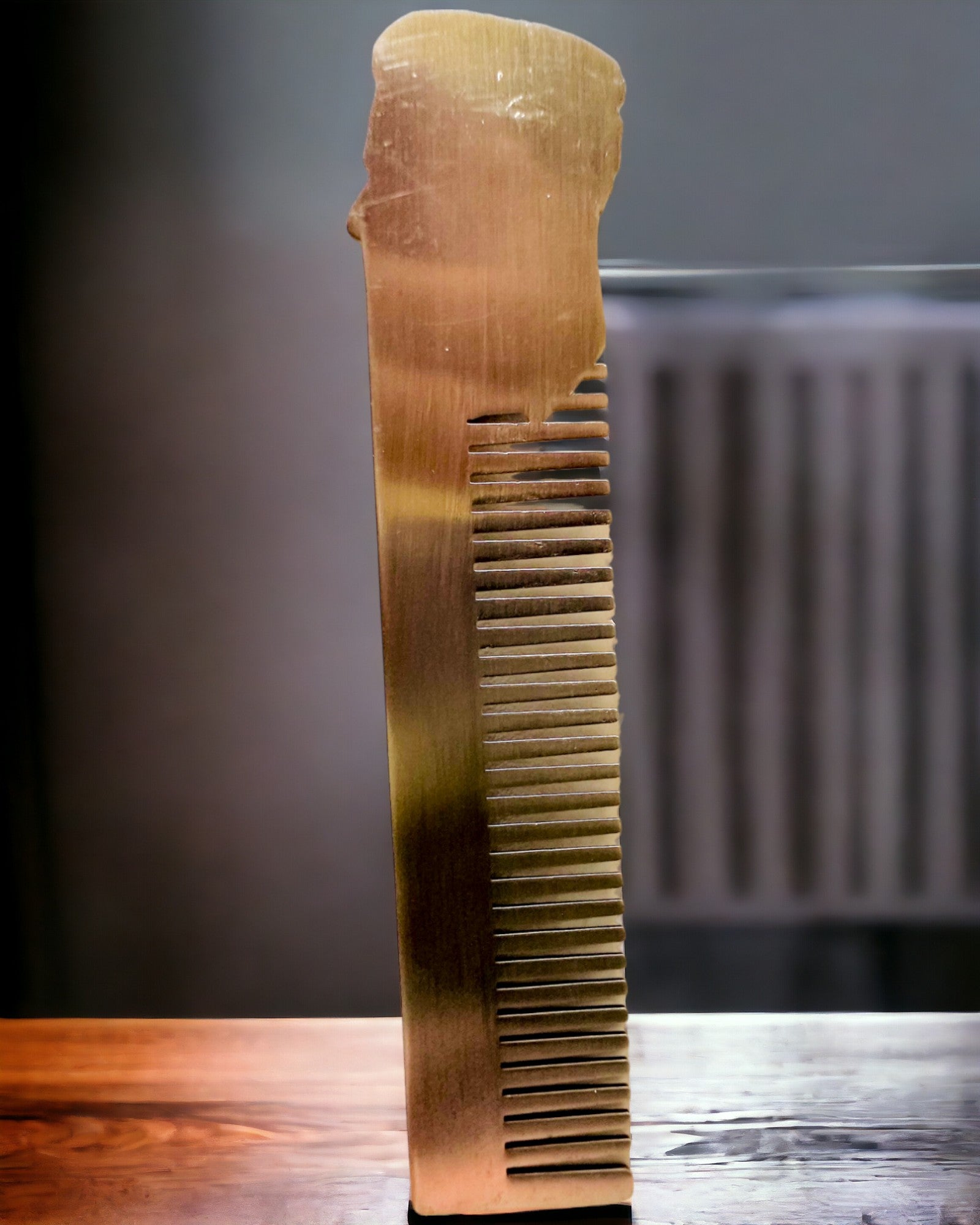 GroomMaster - Elegante Pettine in Metallo con Incisione, personalizzazione con incisione