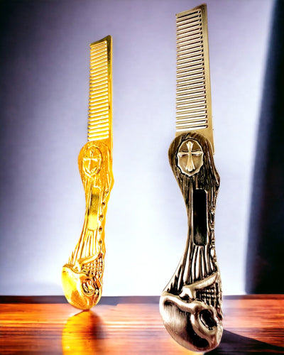 Mystic Skull Comb - premium comb, customizable with engraving