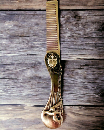 Mystic Skull Comb - premium comb, customizable with engraving