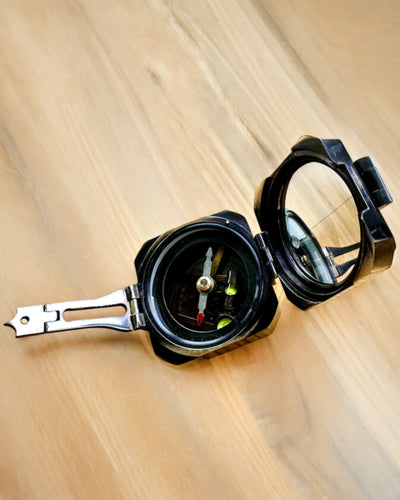 Compas de capitaine "Navigator" solide et premium - avec option de personnalisation par gravure