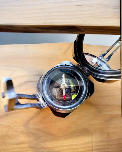 Compas de capitaine "Navigator" solide et premium - avec option de personnalisation par gravure