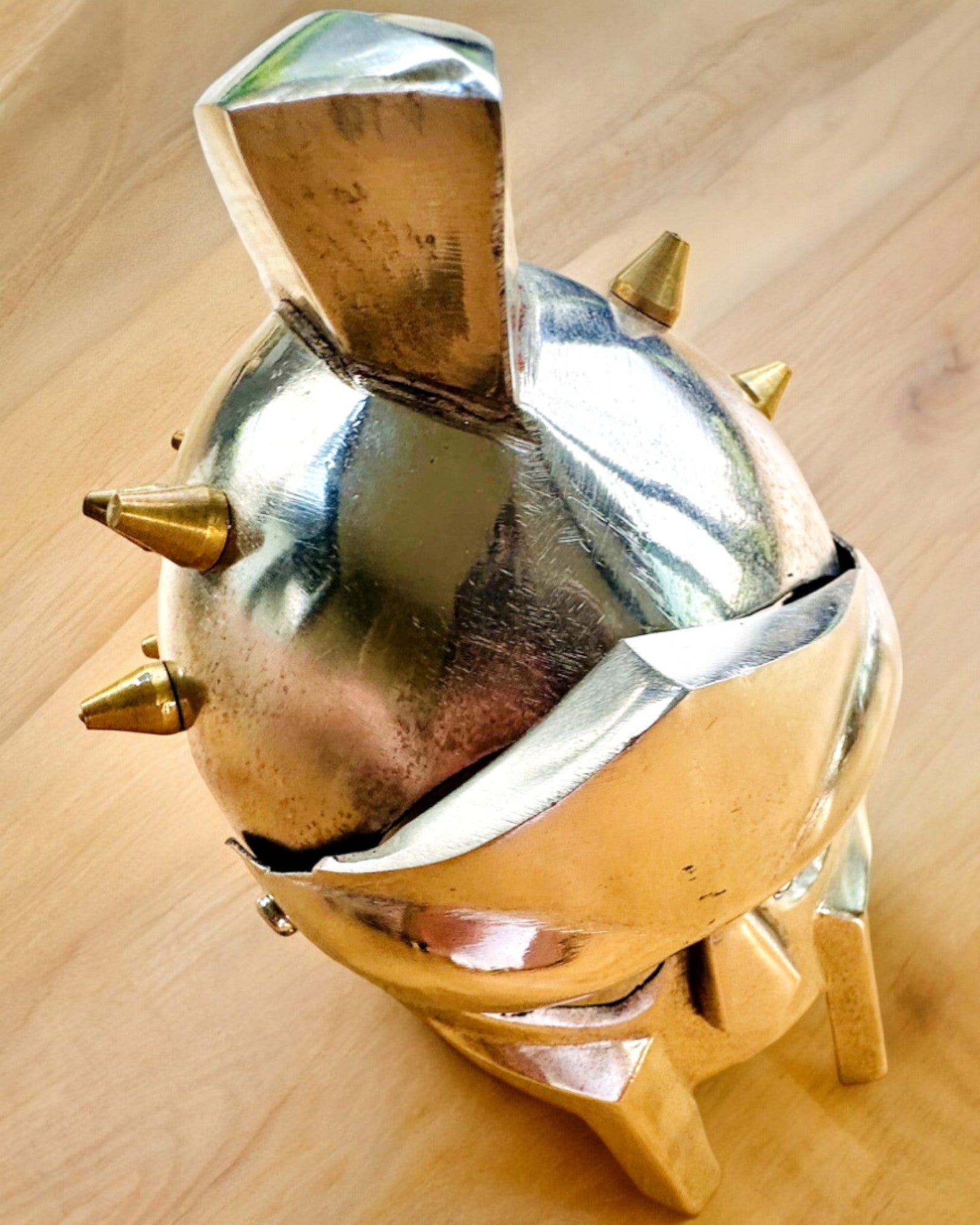 Maschera da Gladiatore Cavalleresca "Sparta" - possibilità di personalizzazione con incisione