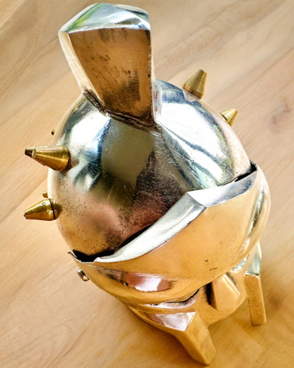 Maschera da Gladiatore Cavalleresca "Sparta" - possibilità di personalizzazione con incisione