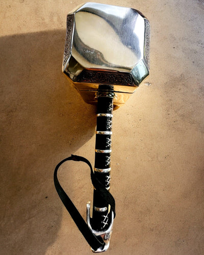 Thors Hammer "Chief" - Handgefertigter Handwerkshammer, Personalisierung mit Gravur als Geschenk