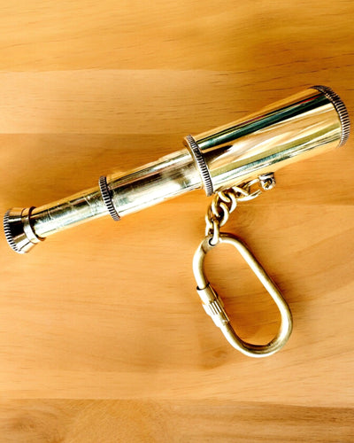 Telescopio Tascabile "Złota Przygoda" - portachiavi con possibilità di personalizzazione