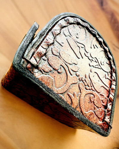 Étui Élégant Maharadży pour Montre de Poche ou Boussole - possibilité de personnalisation avec gravure