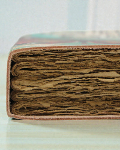 Taccuino in pelle Farfalla dell’ispirazione «Non nascondere mai le tue ali» – 13 × 18 cm