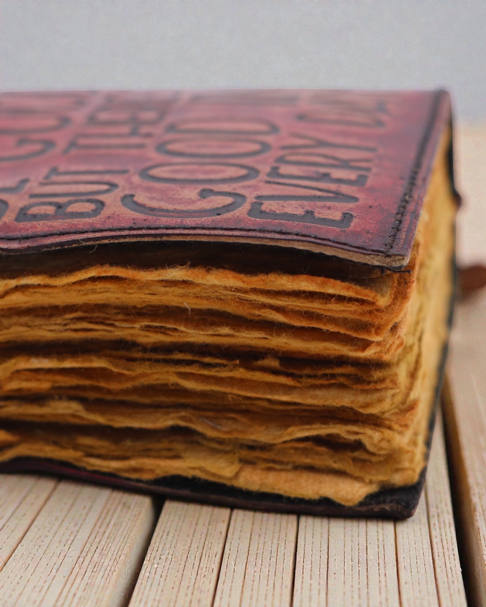 Dies Bona – Carnet en cuir Tous les jours ne sont pas forcément bons