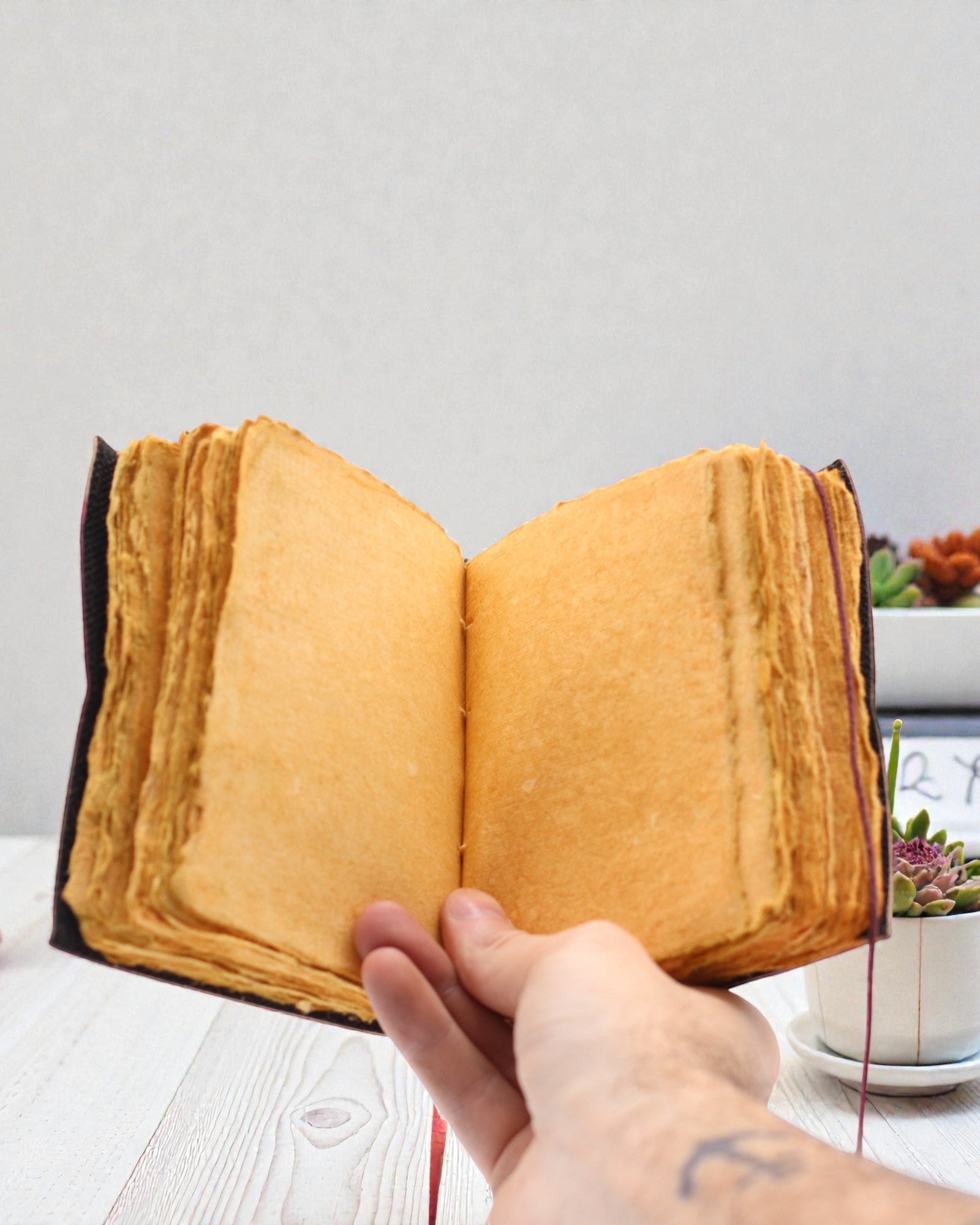 Dies Bona – Carnet en cuir Tous les jours ne sont pas forcément bons