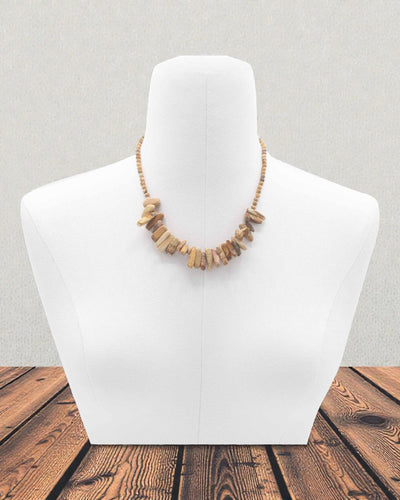 Longstone Precious-stone Necklace - Map Stone