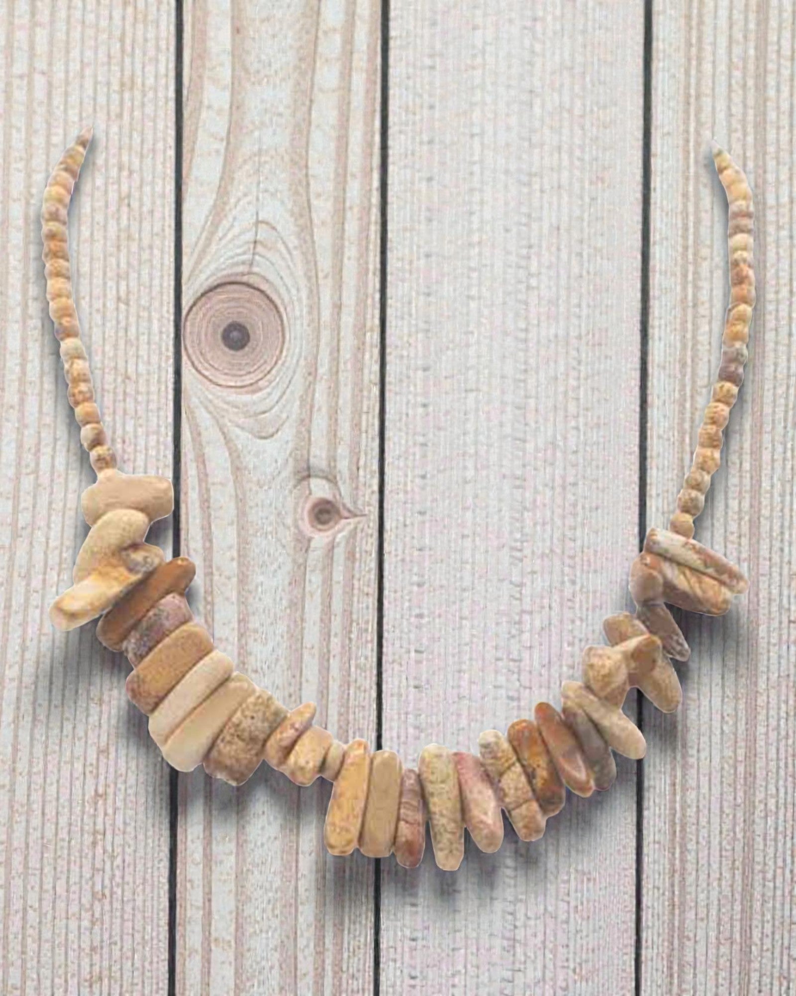 Longstone Precious-stone Necklace - Map Stone