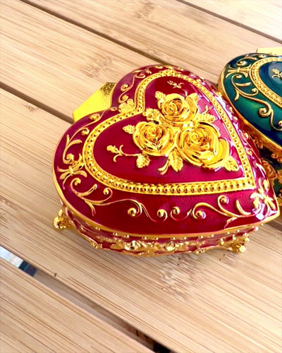 Jewelry Box "Royal Elegance" - with engraving option for a gift, 3 variants to choose from