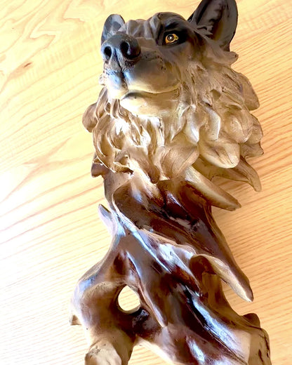 "Wilczy Duch" – Dekorative Figur mit der Möglichkeit zur Personalisierung durch Gravur, als Geschenk