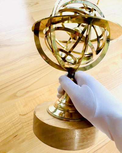 Astrolabium Artis - Handcrafted with Engraving Option, Office Decoration, Premium