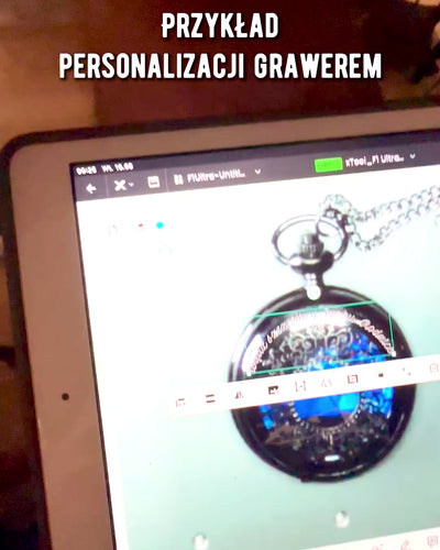 Orologio da tasca "Eternum", personalizzazione per regalo con incisione