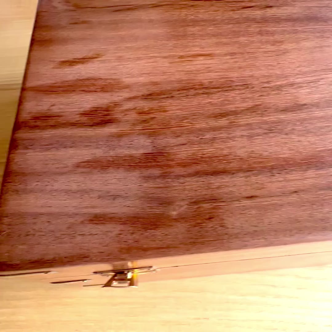 Sextant en Laiton avec Gravure dans un Coffret en Bois