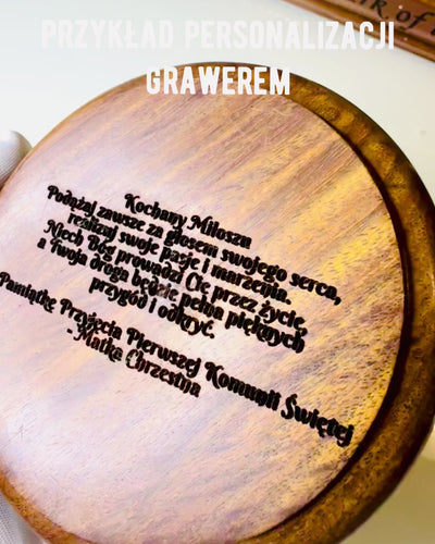 Wooden Sailing Compass with Engraving Option – Handcrafted, Craftsmanship