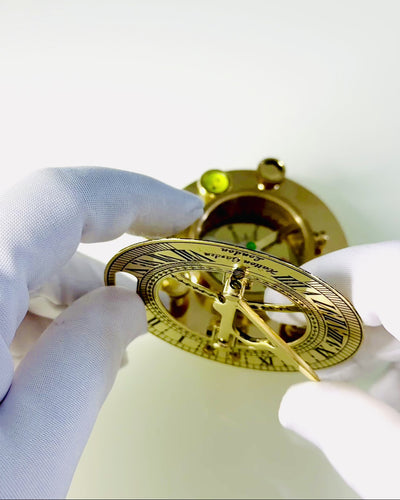 Bussola di Navigazione con Sestante e Possibilità di Personalizzazione - Nautico XL