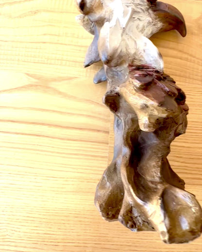 "Orzeł Wolności" - Scultura in Resina con Possibilità di Incisione per Regalo, Altezza 26,5 cm
