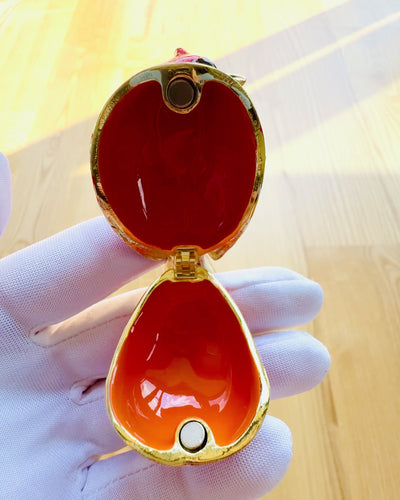 Elegante cofanetto a forma di cardinale con possibilità di incisione