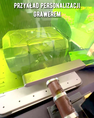 Thors Hammer "Chief" - Handgefertigter Handwerkshammer, Personalisierung mit Gravur als Geschenk