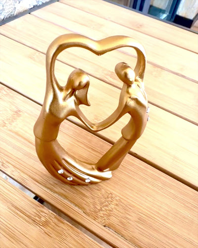 Figur Symbol der Liebe - „Ewige Nähe” als Geschenk, Personalisierung mit Gravur