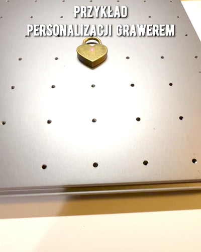 Mini Cadenas d'Amour Cœur DeLuxe, Ensemble de 2 cadenas avec clés, 6 variantes au choix, possibilité de personnalisation par gravure pour cadeau