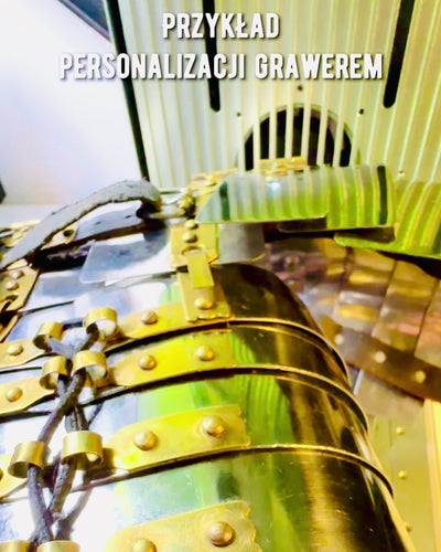 Armatura del Guerriero Cittadino - Fatta a Mano, Possibilità di Incisione, Altezza Circa 40 cm