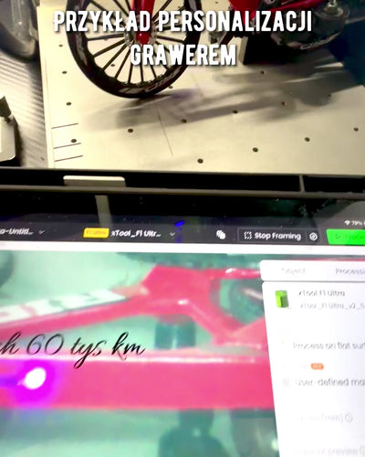 Mini bike "Speedster" – collector's model with engraving option, 2 variants to choose from