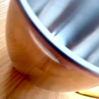 Copper Stainless Steel 304 Mug 500ml with Customizable Engraving - Perfect Gift - Height 13.5 cm, Copper Color, Model MM7012