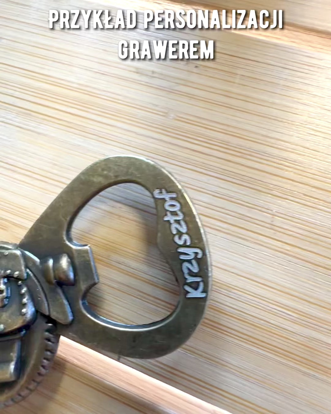 Apribottiglie a forma di motocicletta - personalizzazione con incisione per regalo