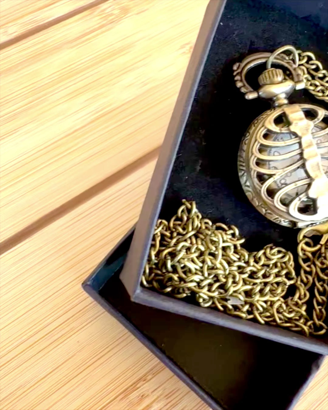 Orologio da tasca "Rybia Łuska" con possibilità di incisione per regalo