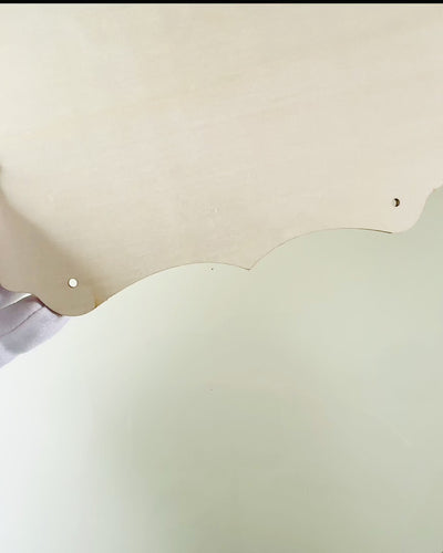 Pendentif Décoratif en Bois Personnalisable – Plusieurs Formes