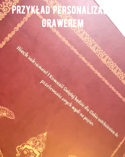 Vintage Brown Notebook with Decorative Retro-Style Cover – Explorer's Notebook – Brown, Vintage