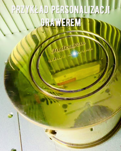 Kompas du Voyageur "Tambour Lever du Soleil" – avec possibilité de personnalisation par gravure