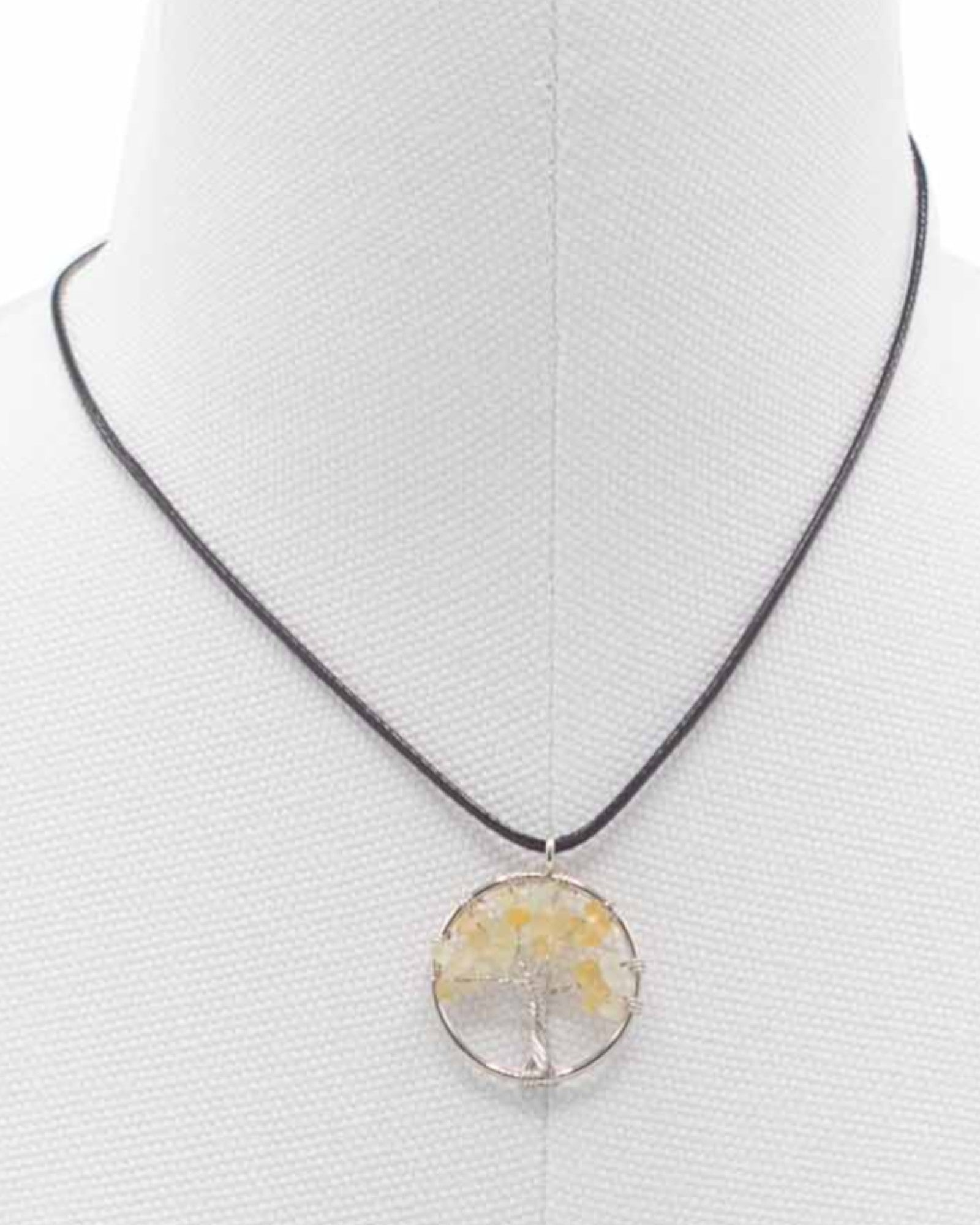 Collier Arbre de Vie Énergie de la passion – Cornaline